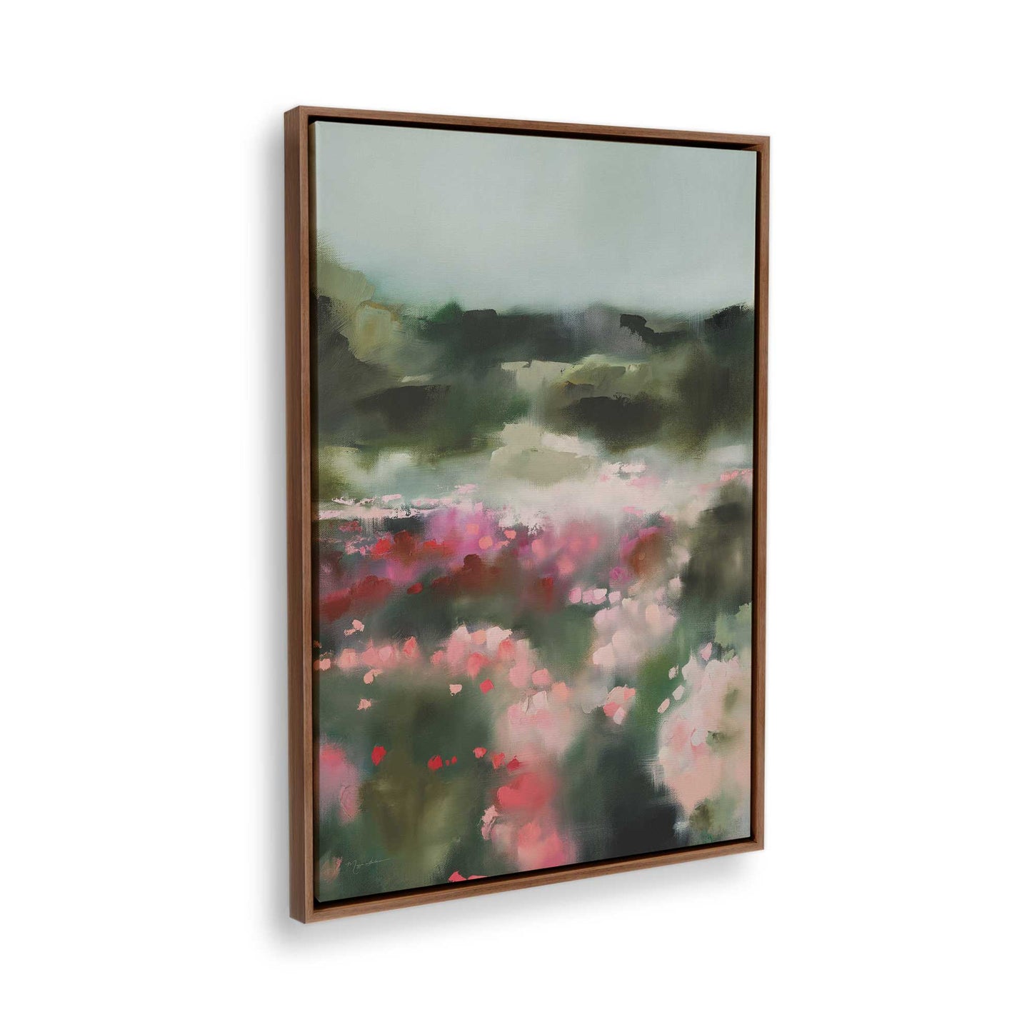 [Color:Walnut], Picture of the corner of the art