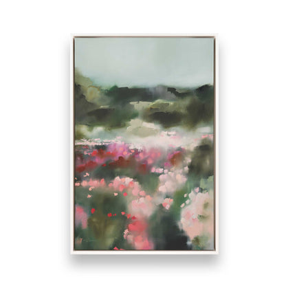 [Color:Opaque White], Picture of art in a White frame