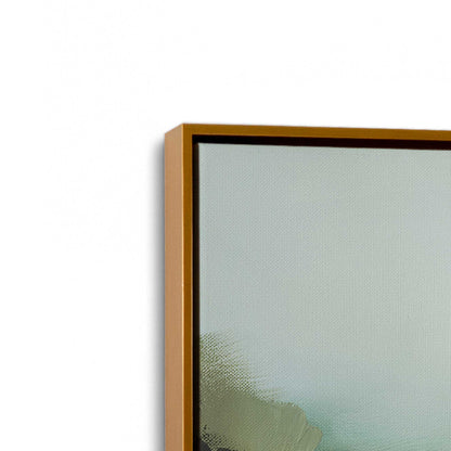[Color:Polished Gold], Picture of art in a Polished Gold frame at an angle