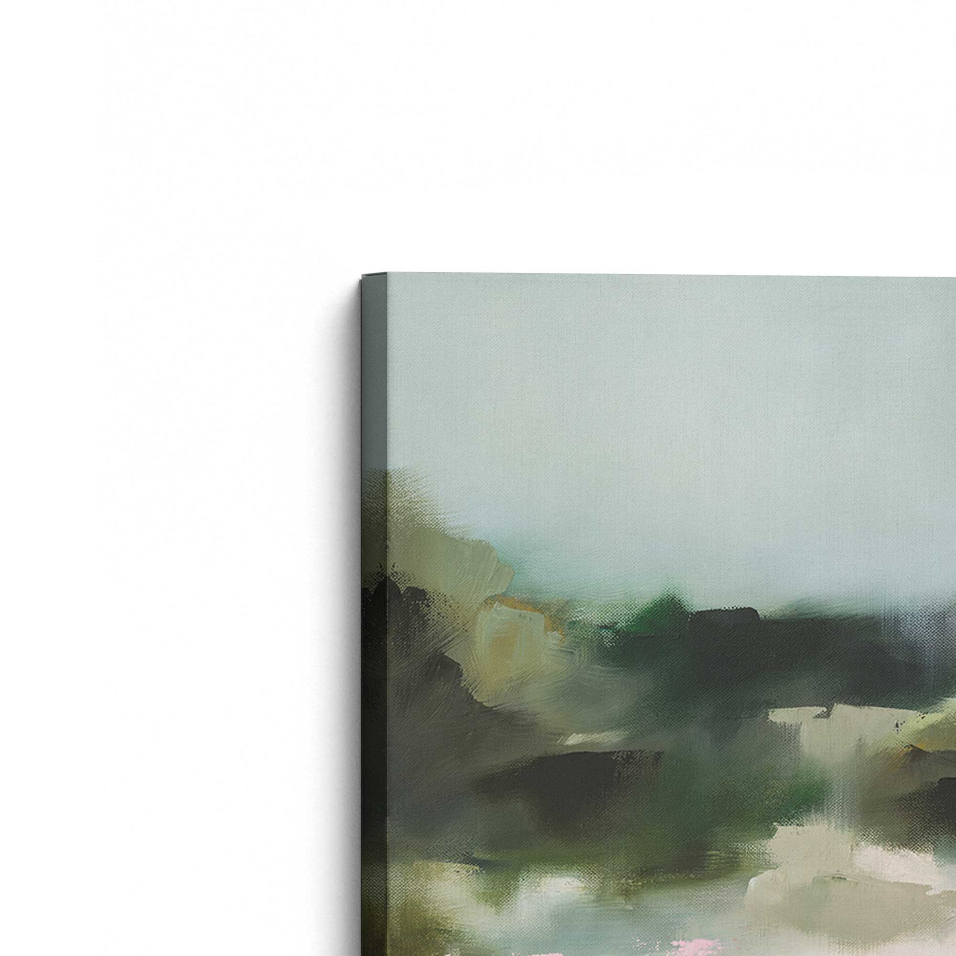 [Color:Stretched Canvas], Picture of the corner of the art