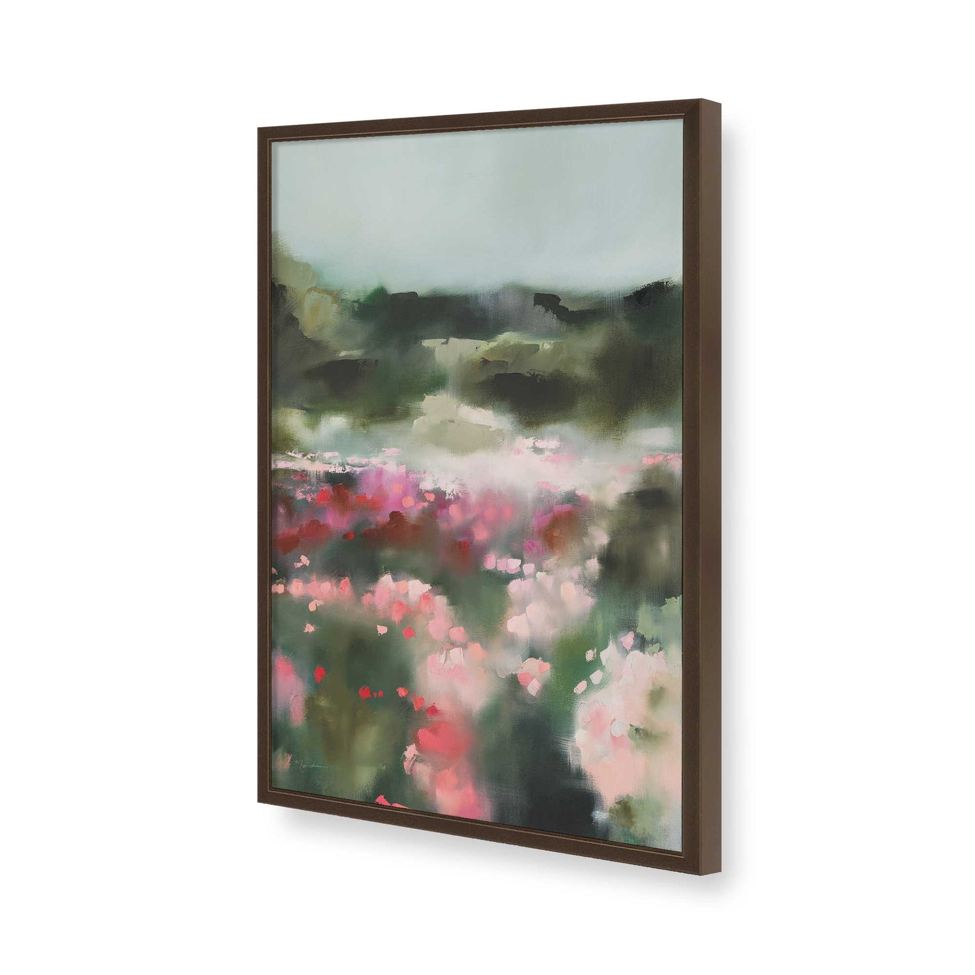 [Color:Belvinder Brown], Picture of art in a Belvinder Brown frame of the corner