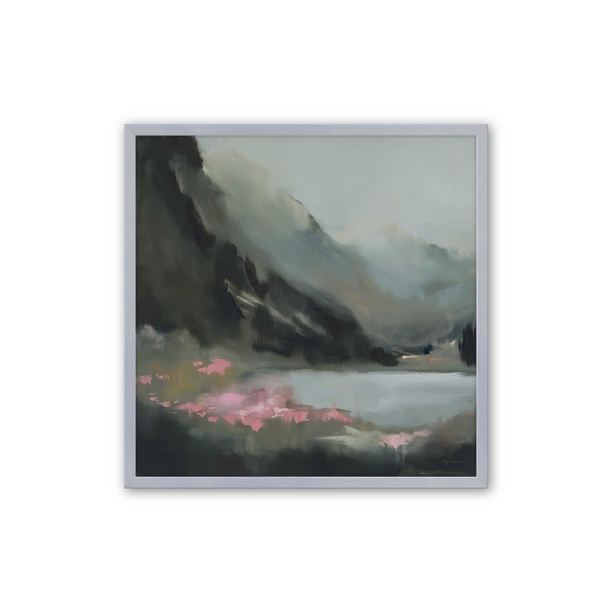 [Color:Polished Chrome], Picture of art in a Polished Chrome frame