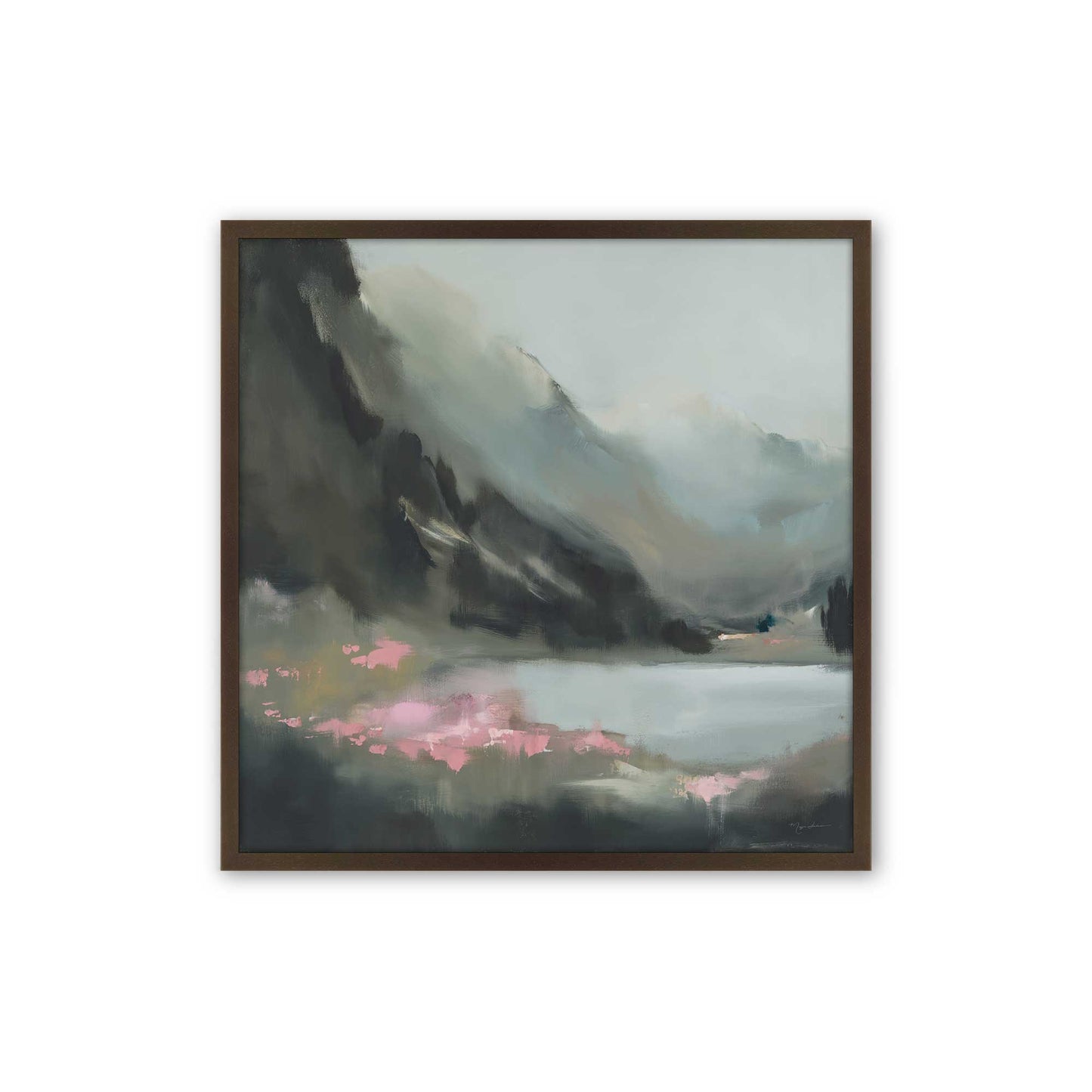 [Color:Espresso], Picture of art in a Espresso frame