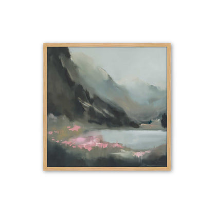 [Color:American Maple], Picture of art in a American Maple frame