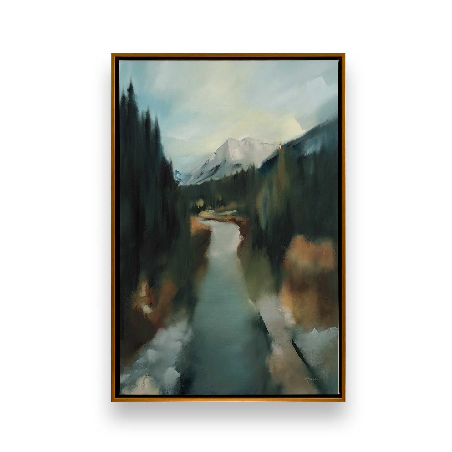 [Color:Polished Gold], Picture of art in a Polished Gold frame