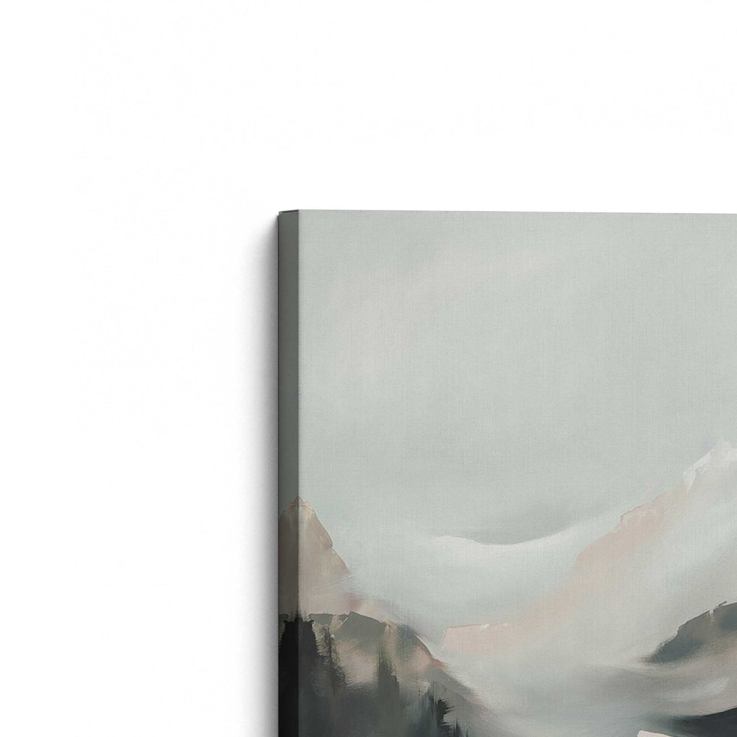 [Color:Stretched Canvas], Picture of the corner of the art