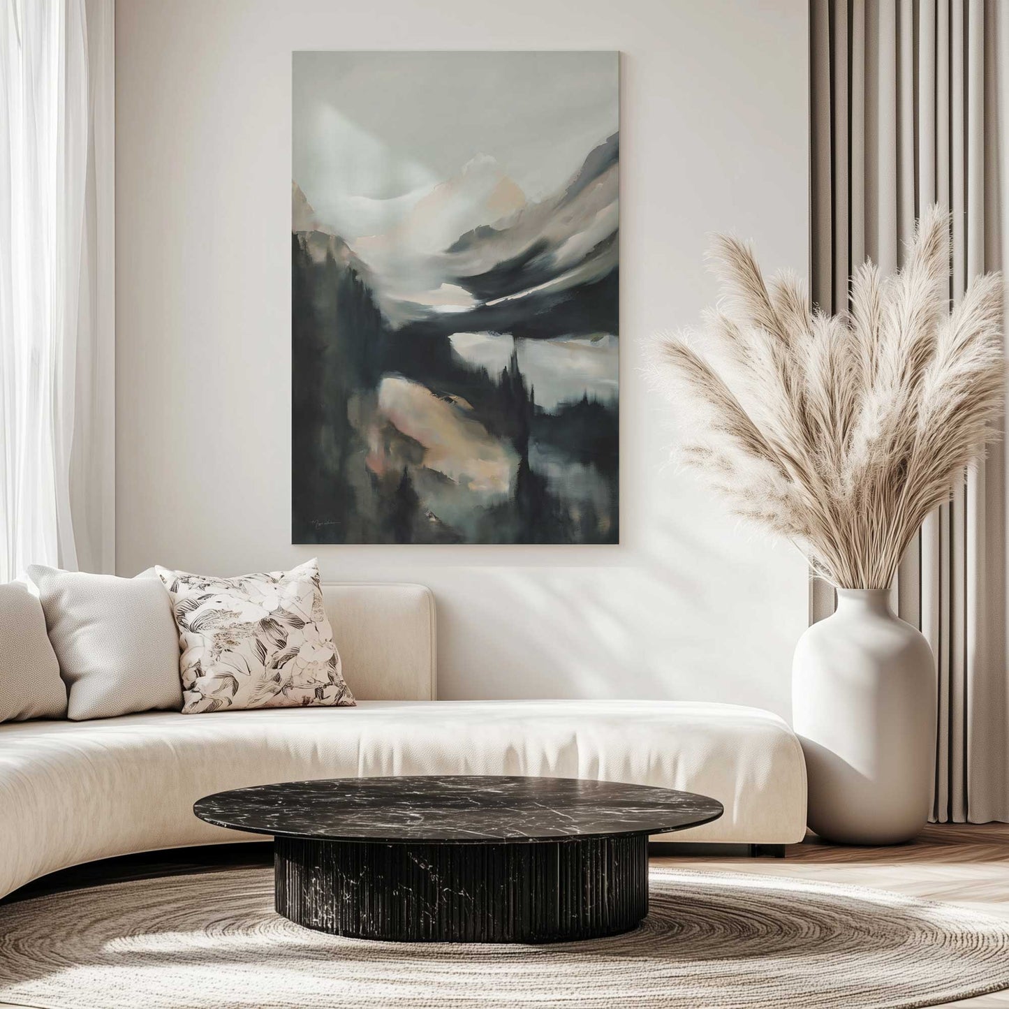 Picture of art in a room