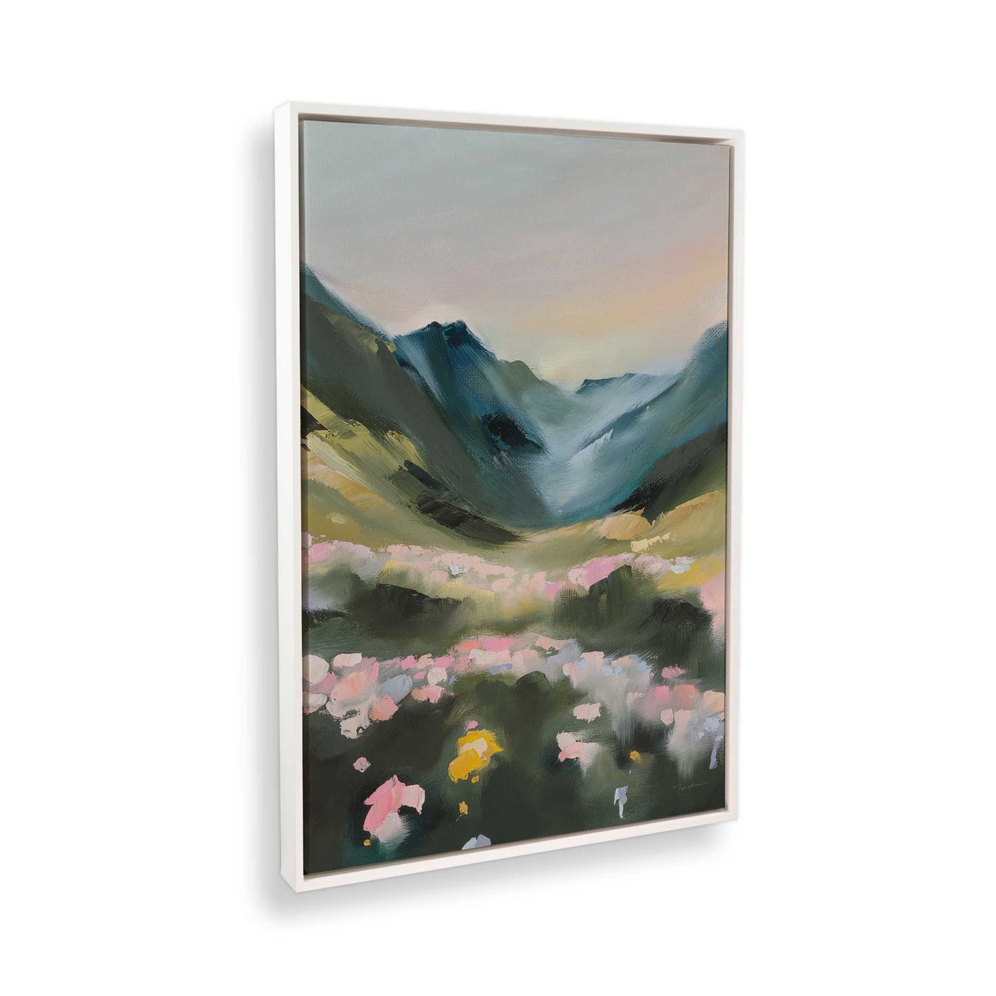 [Color:Opaque White], Picture of the corner of the art