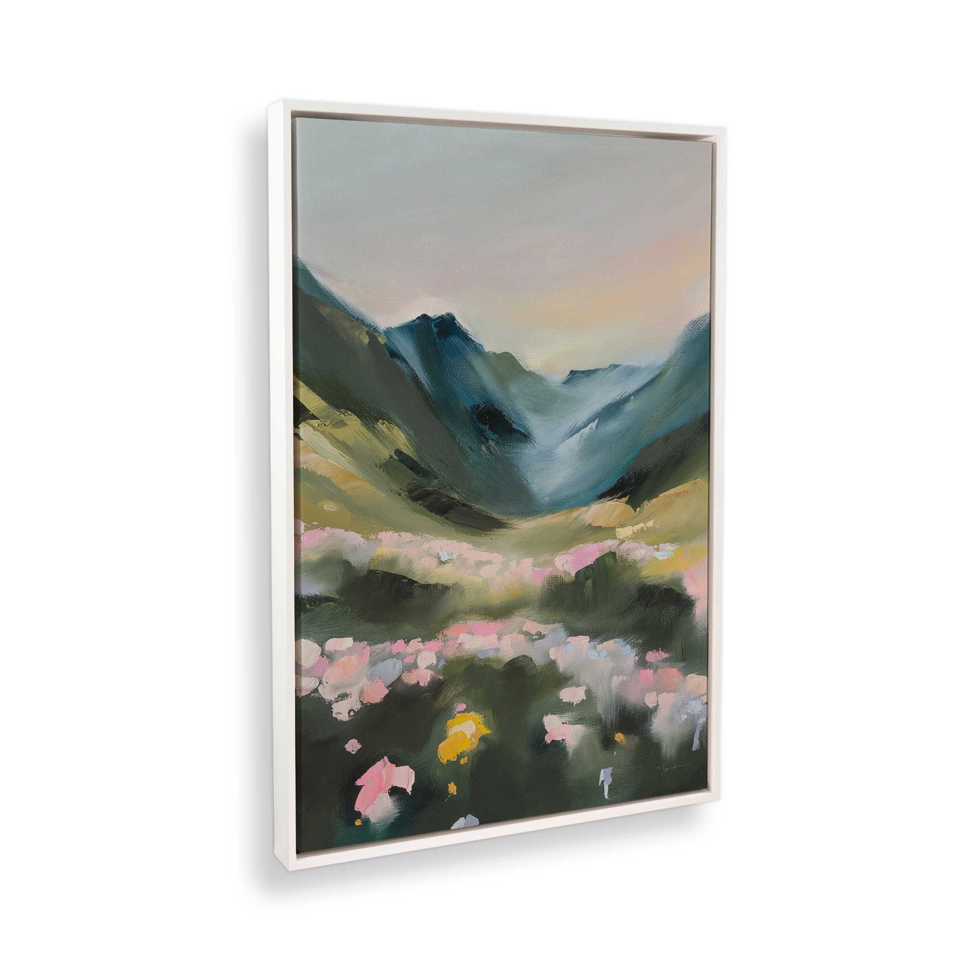 [Color:Opaque White], Picture of the corner of the art