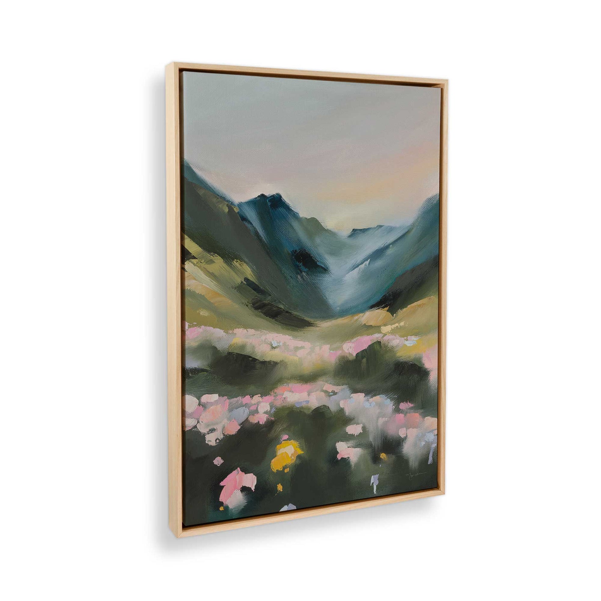 [Color:American Maple], Picture of the corner of the art