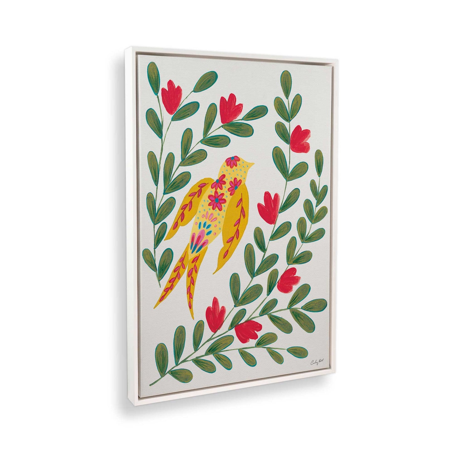 [Color:Opaque White], Picture of the corner of the art