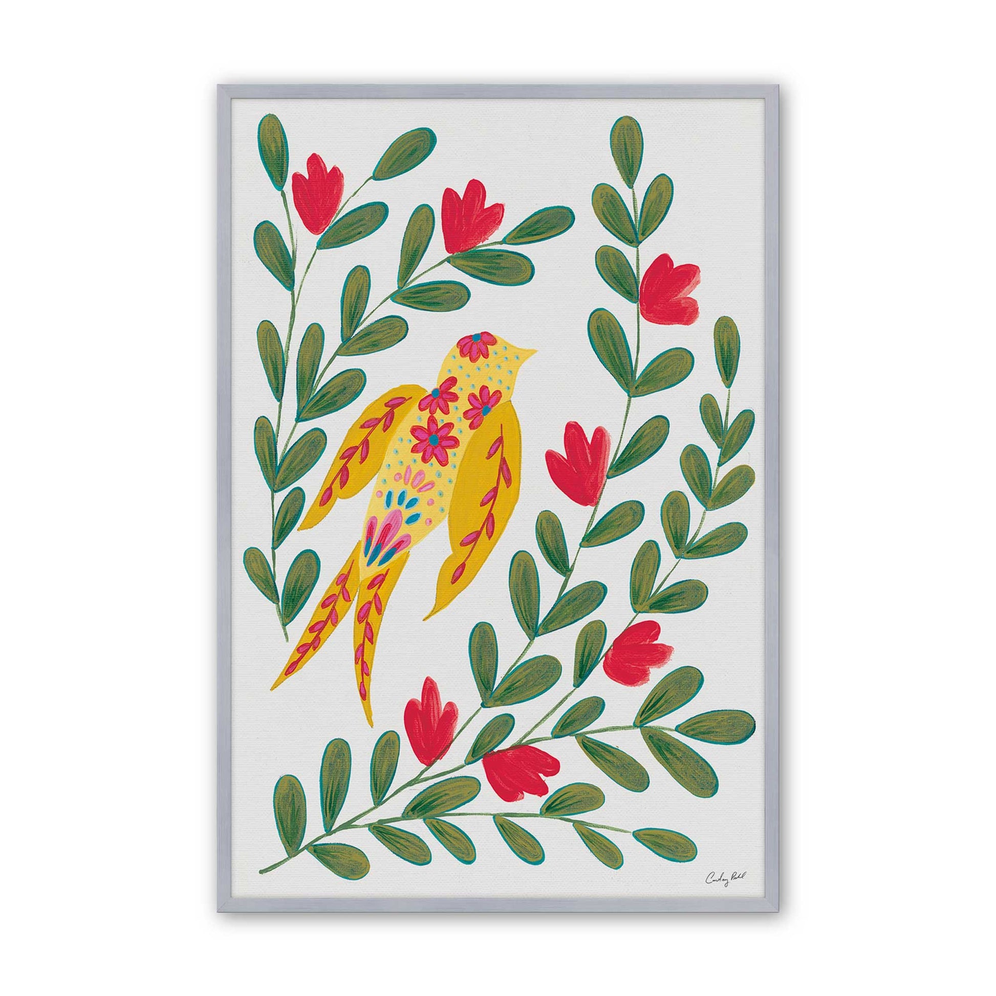 [Color:Polished Chrome], Picture of art in a Polished Chrome frame