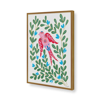 [Color:Polished Gold], Picture of art in a Polished Gold frame of the corner