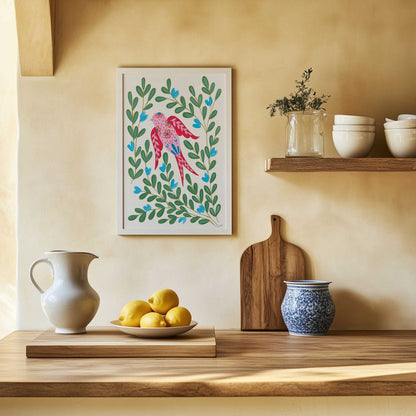 Picture of art in a room