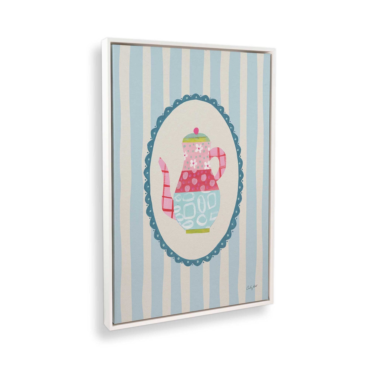 [Color:Opaque White], Picture of the corner of the art