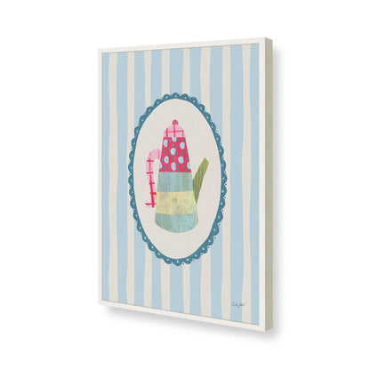 [Color:Opaque White], Picture of art in a Opaque White frame of the corner