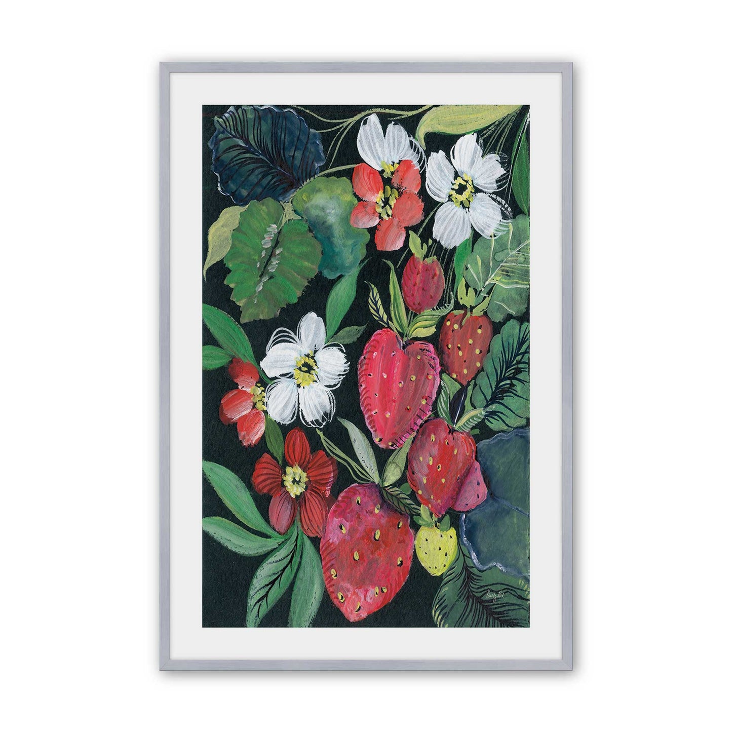 [Color:Polished Chrome], Picture of art in a Polished Chrome frame
