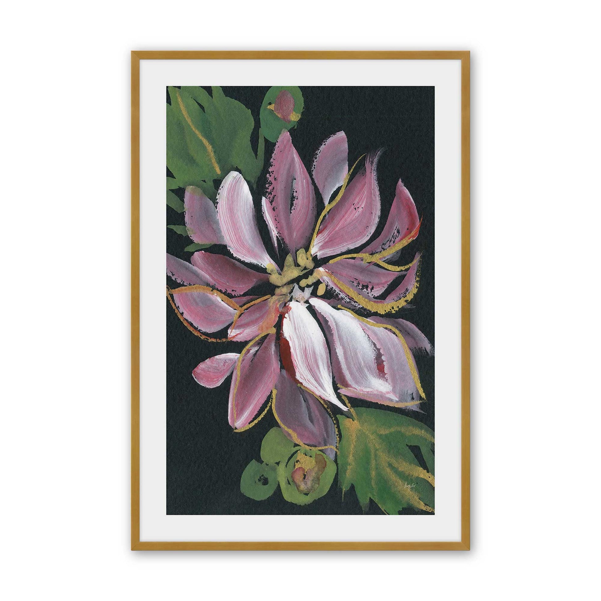 [Color:Polished Gold], Picture of art in a Polished Gold frame