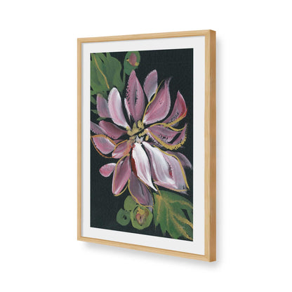 [Color:American Maple], Picture of art in a American Maple frame of the corner
