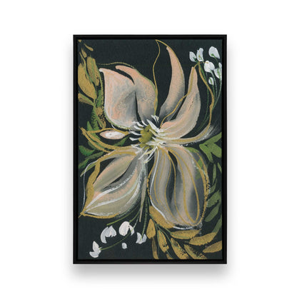 [Color:Satin Black], Picture of art in a Satin Black frame