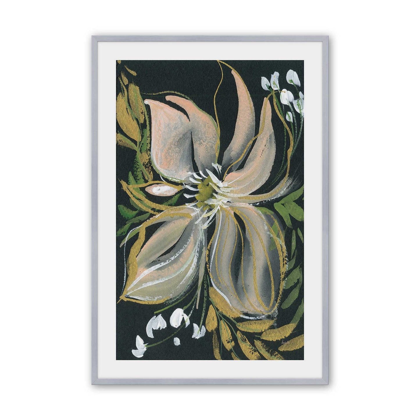 [Color:Polished Chrome], Picture of art in a Polished Chrome frame