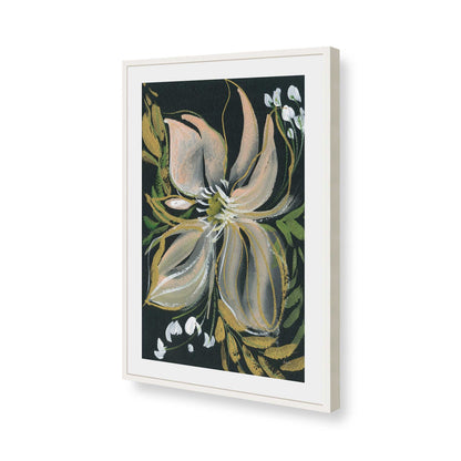 [Color:Opaque White], Picture of art in a Opaque White frame of the corner