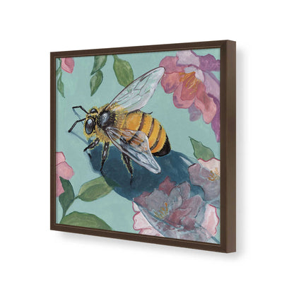 [Color:Espresso], Picture of art in a Espresso frame of the corner
