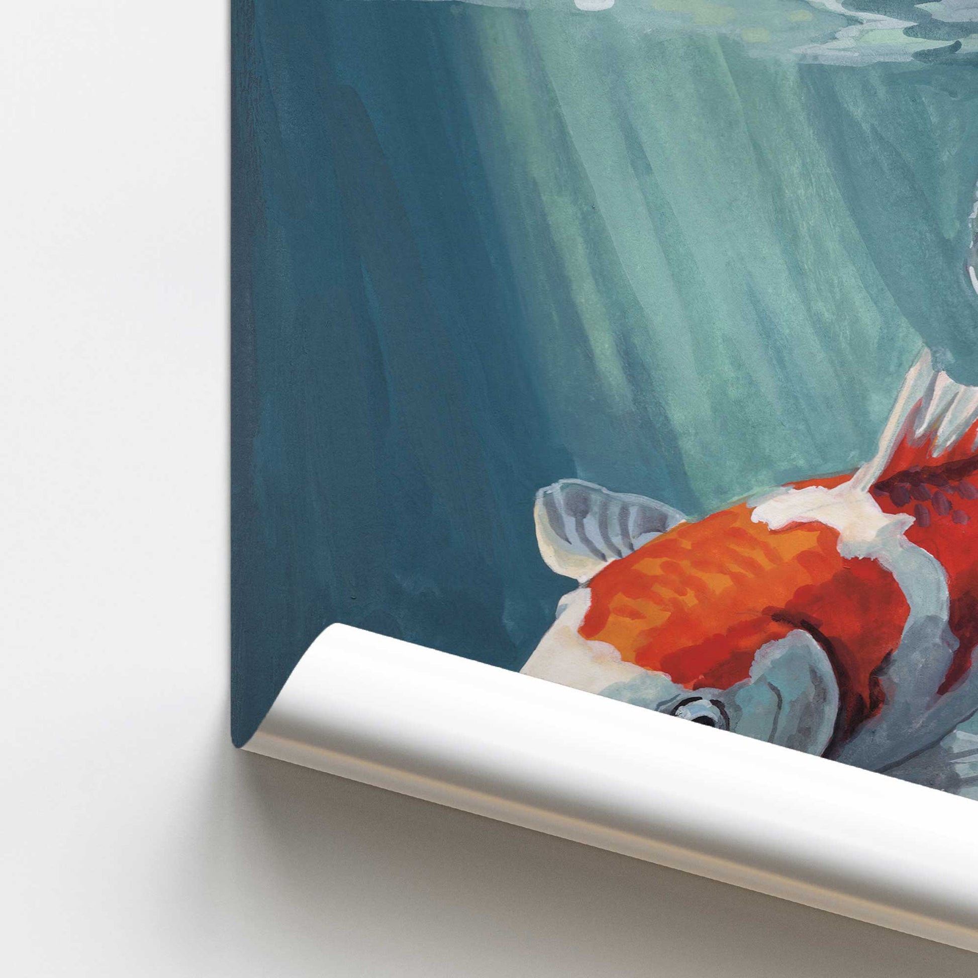 [Color:Rolled Print], Picture of close up of art