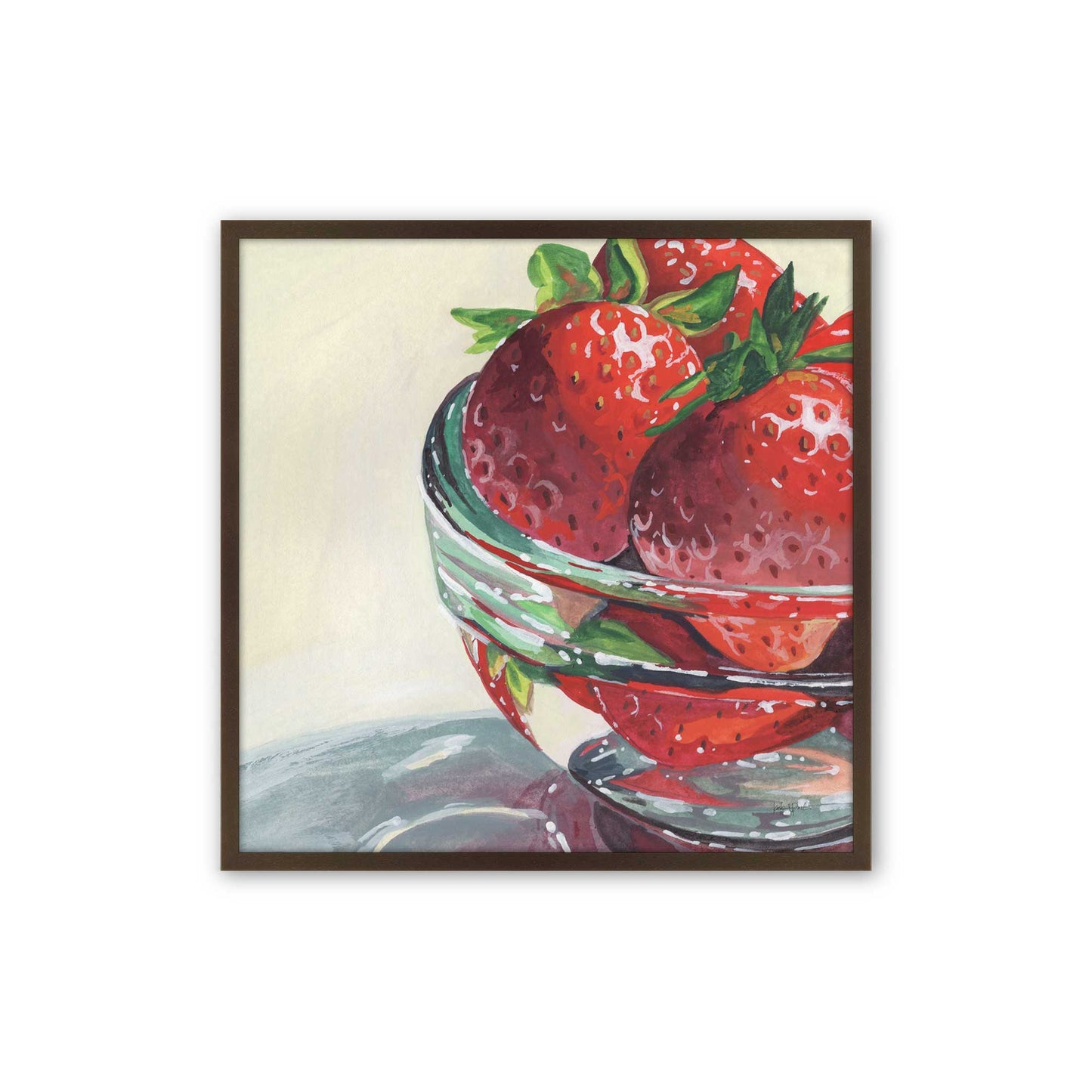 [Color:Espresso], Picture of art in a Espresso frame