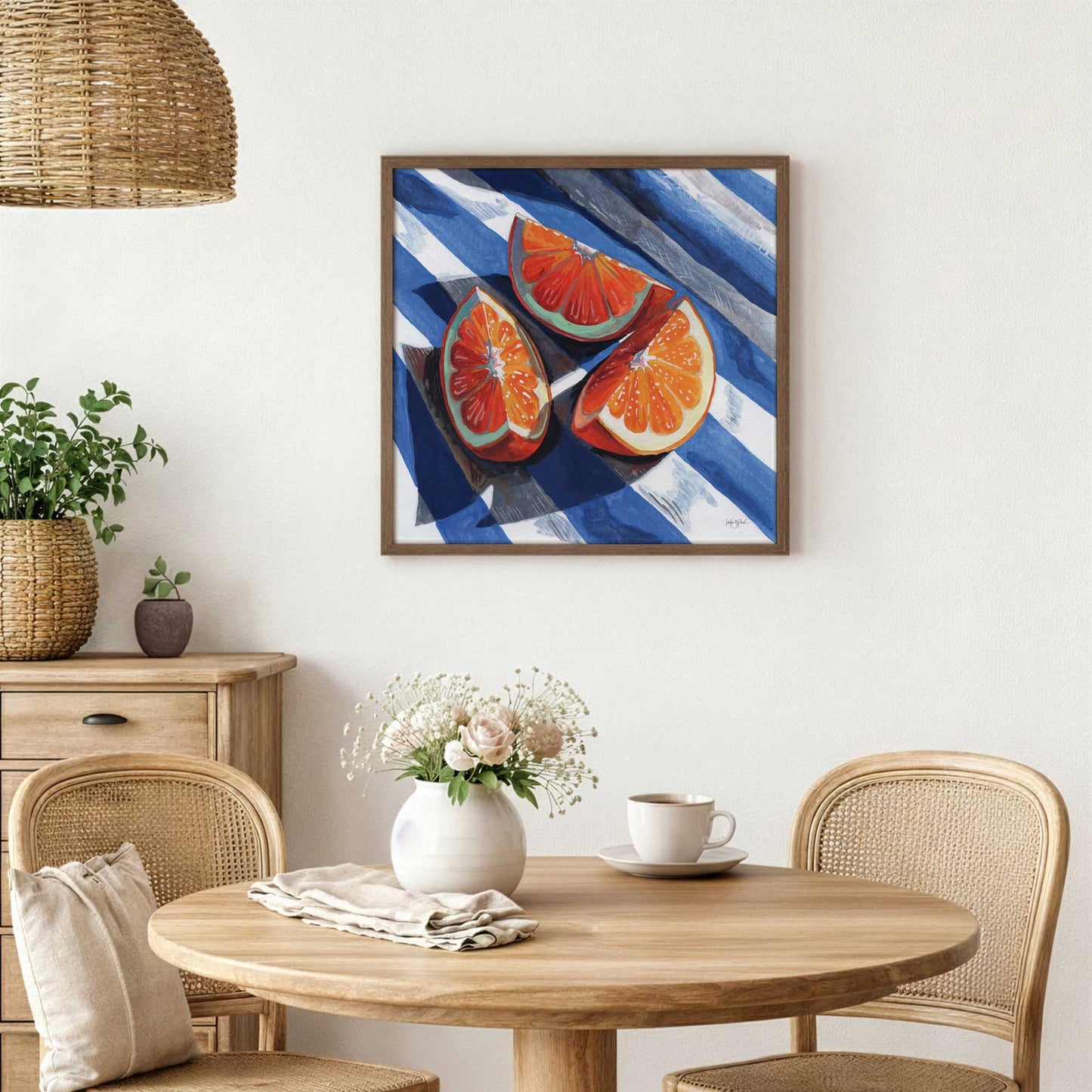 Picture of art in a room
