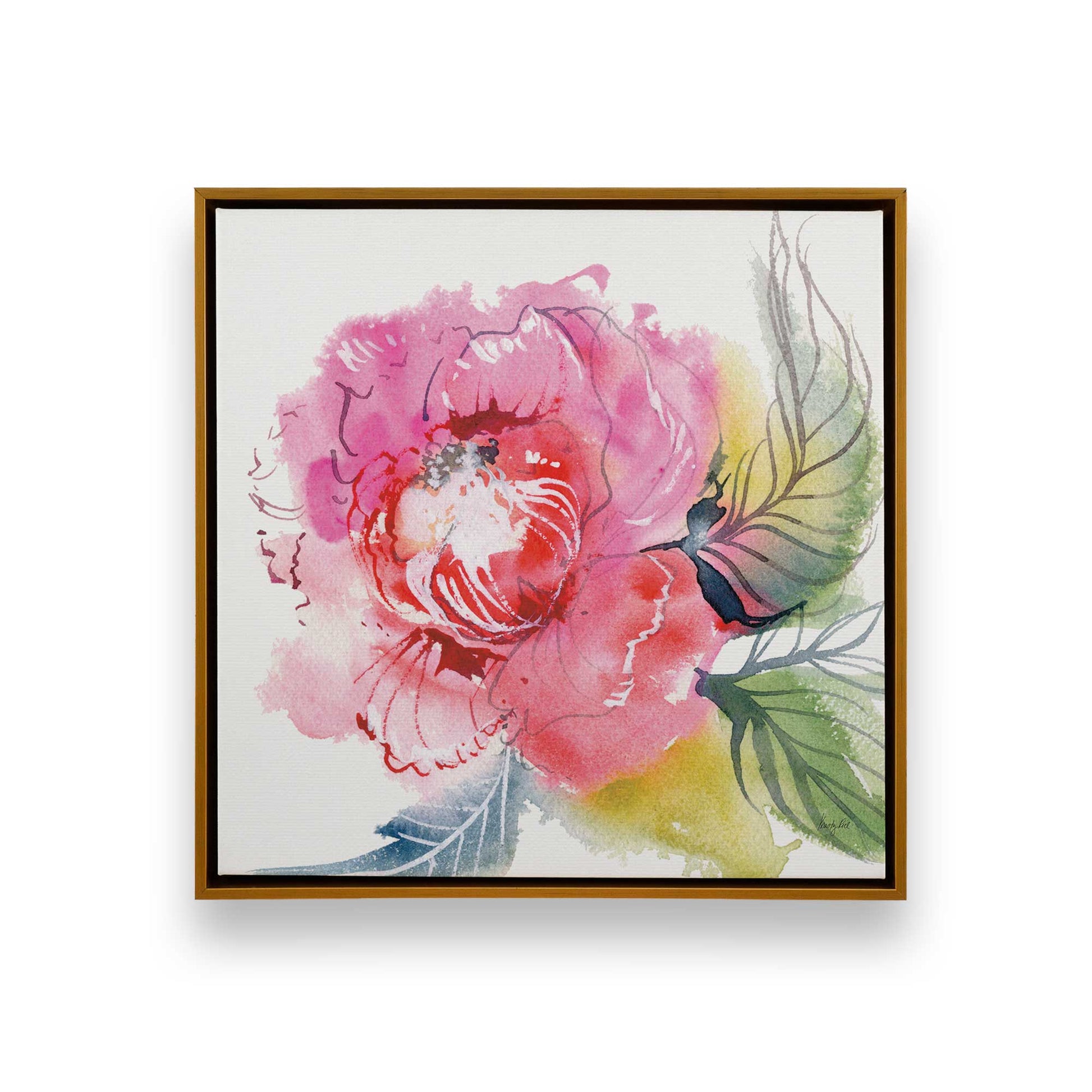 [Color:Polished Gold], Picture of art in a Polished Gold frame