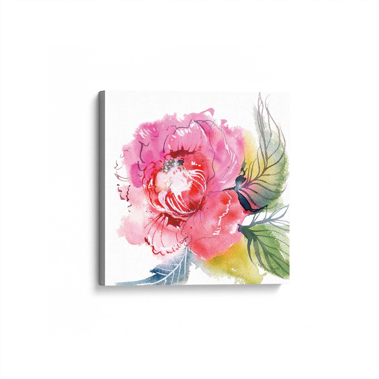 [Color:Stretched Canvas], Picture of art at an angle