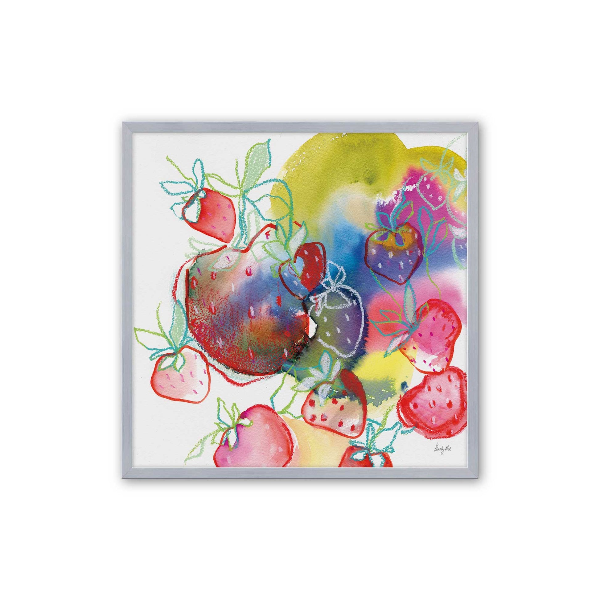 [Color:Polished Chrome], Picture of art in a Polished Chrome frame