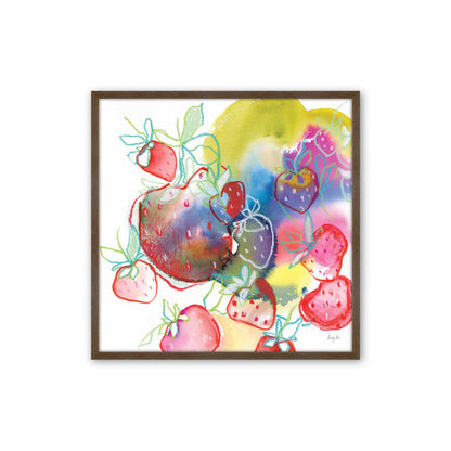 [Color:Walnut], Picture of art in a Walnut frame