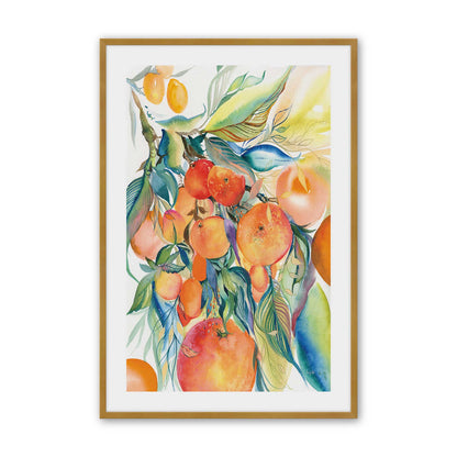 [Color:Polished Gold], Picture of art in a Polished Gold frame