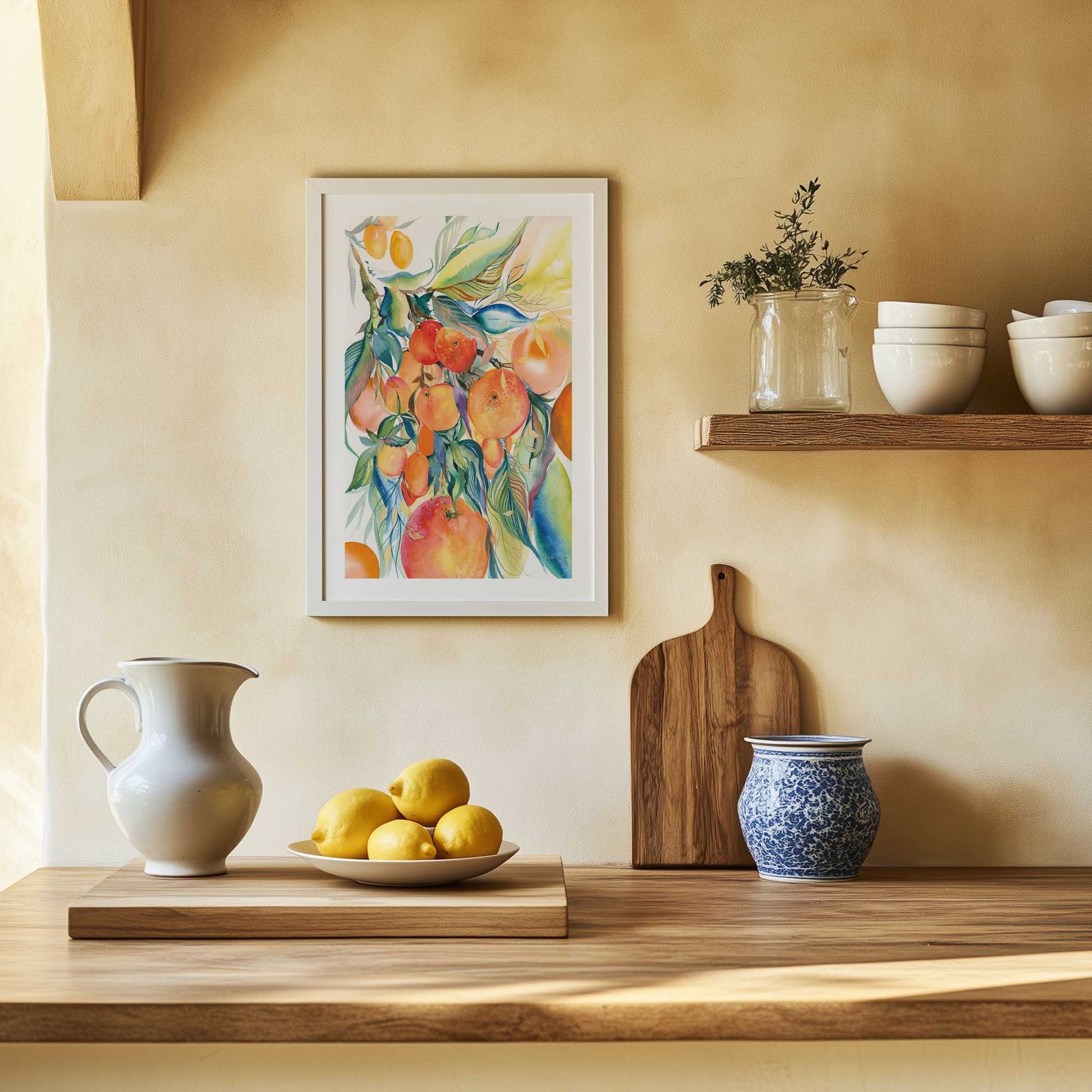 Picture of art in a room