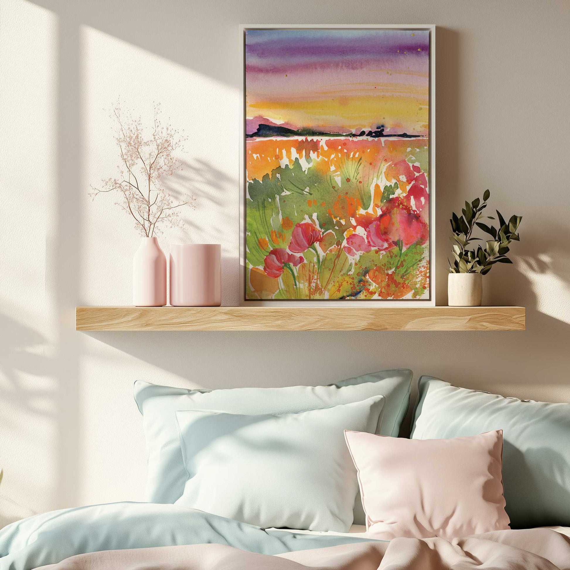 Picture of art in a room