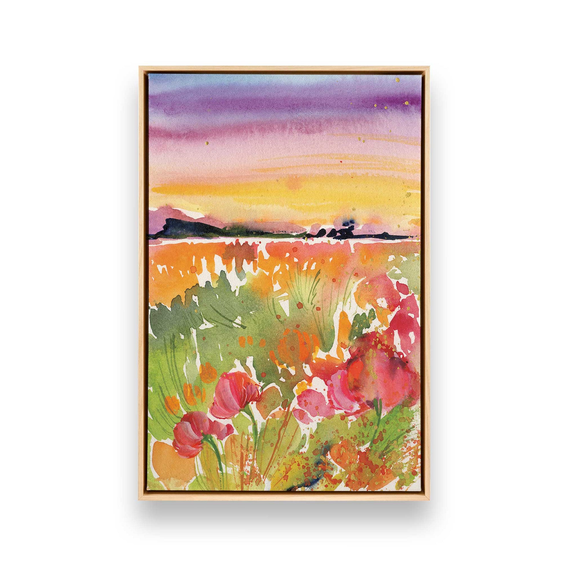 [Color:American Maple], Picture of art in a American Maple frame