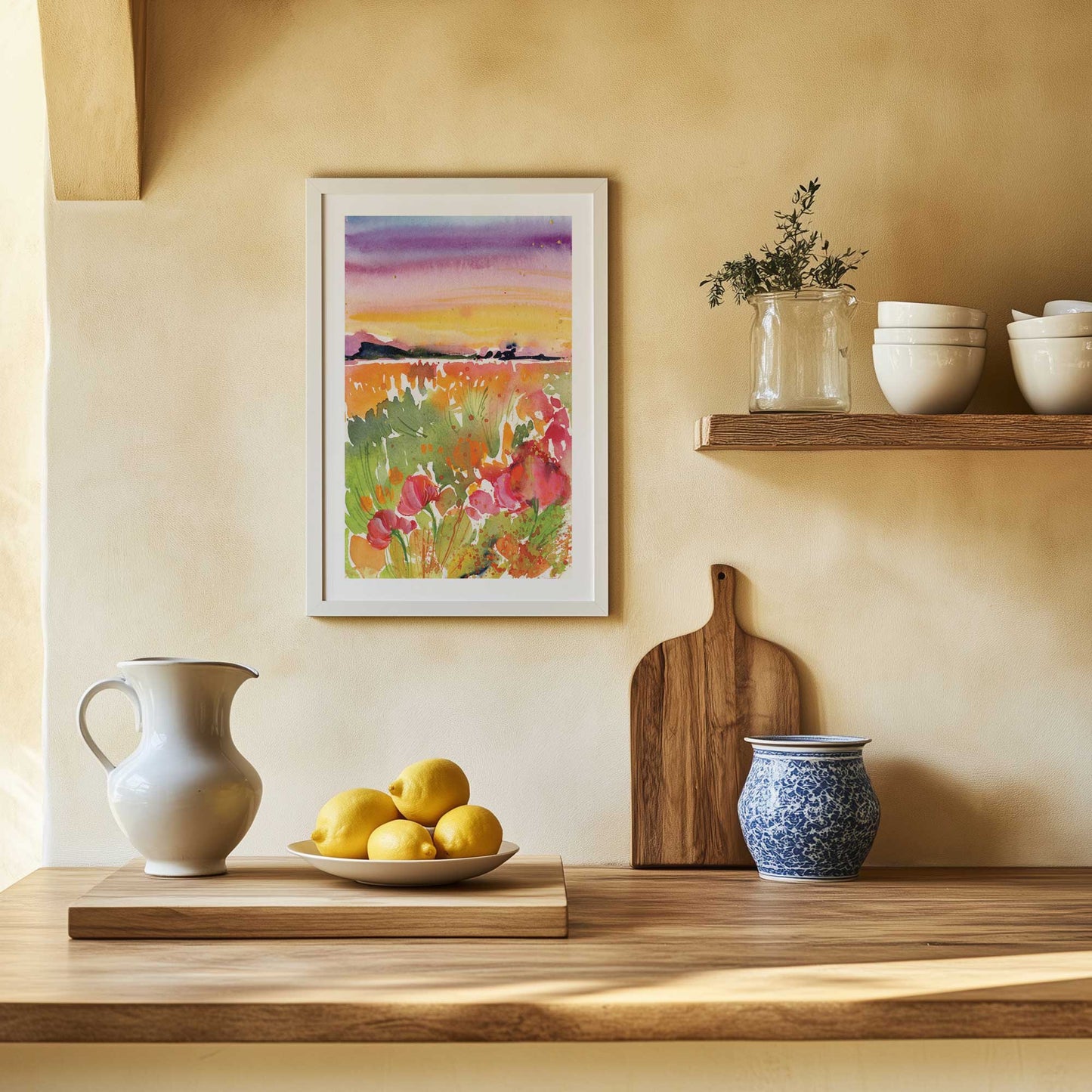 Picture of art in a room