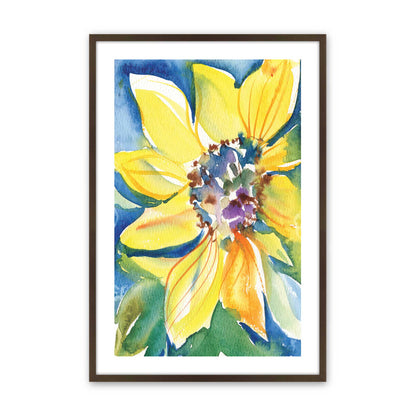 [Color:Belvinder Brown], Picture of art in a Belvinder Brown frame