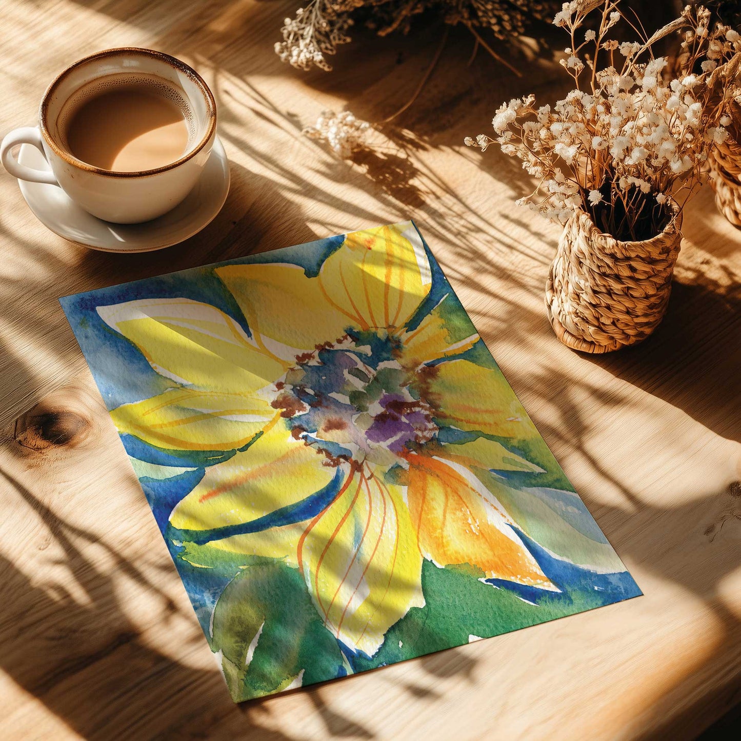 [Color:Rolled Print], Picture of close up of art