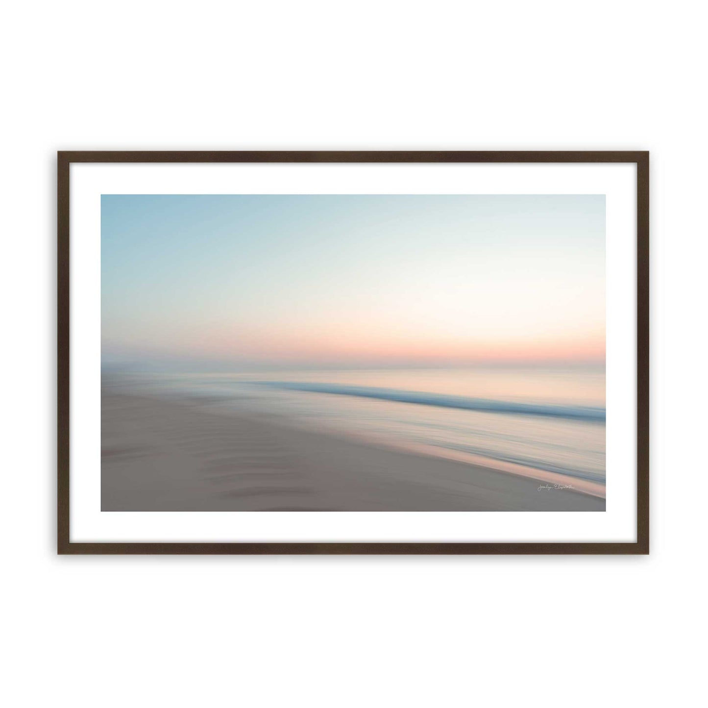 [Color:Belvinder Brown], Picture of art in a Belvinder Brown frame