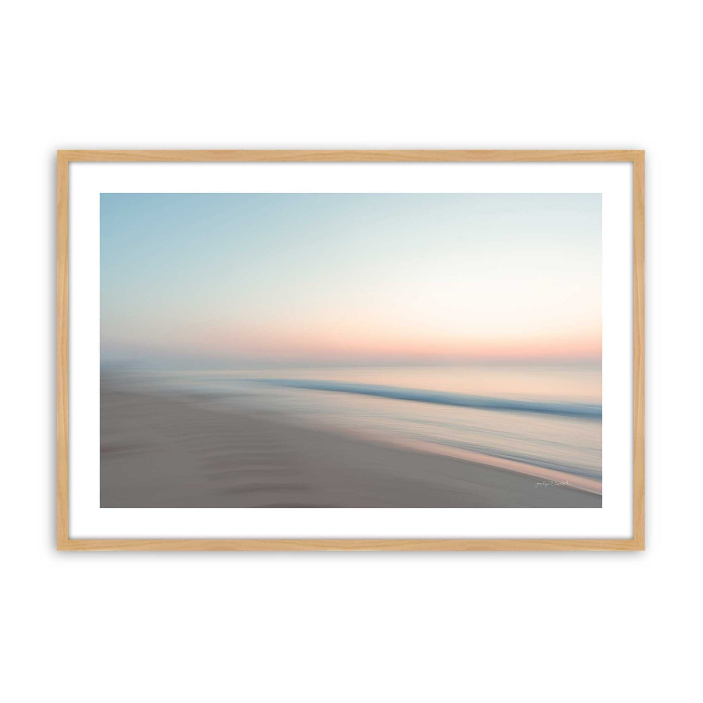 [Color:American Maple], Picture of art in a American Maple frame
