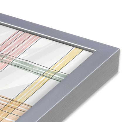 [Color:Polished Chrome], Picture of art in a Polished Chrome frame at an angle