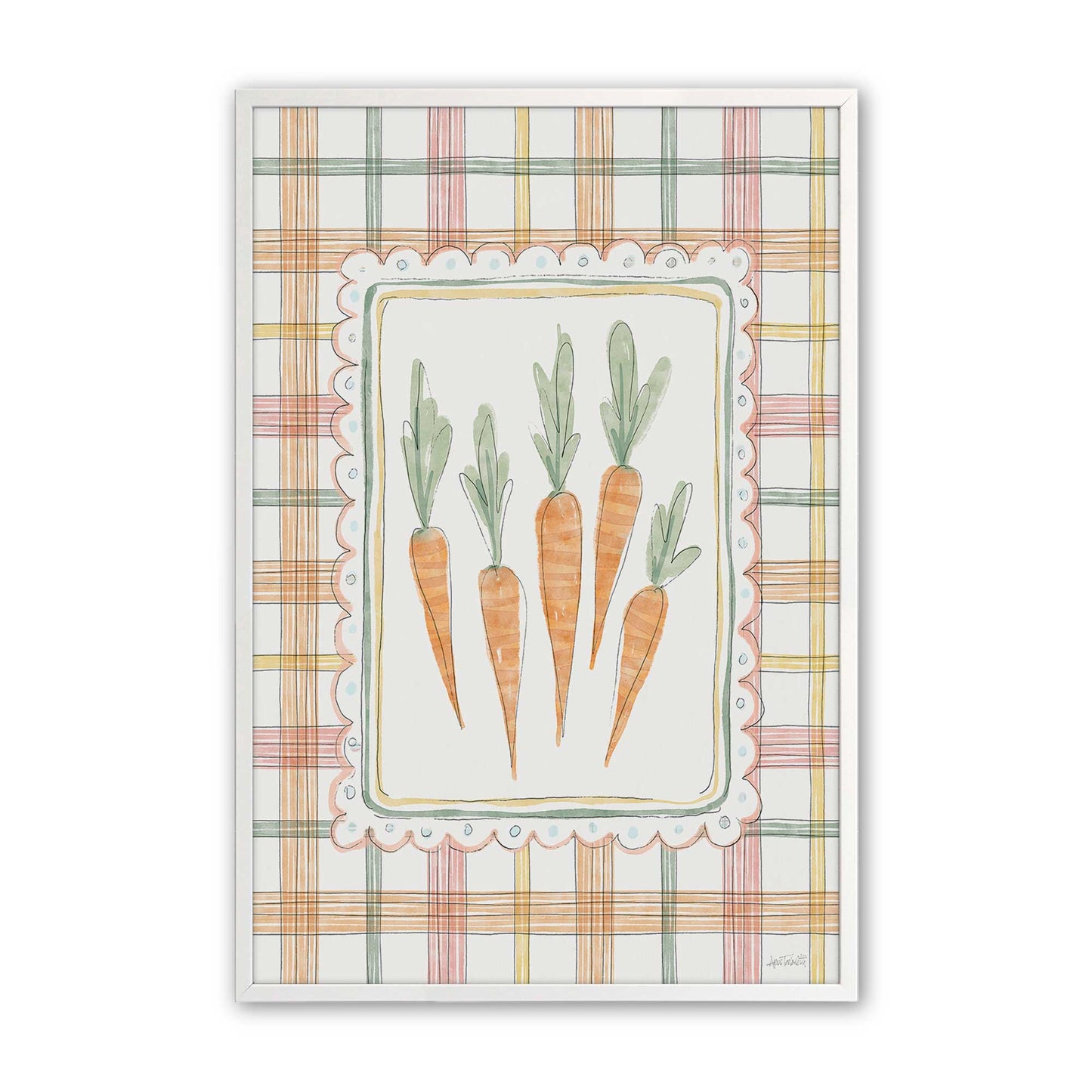 [Color:Opaque White], Picture of art in a Opaque White frame