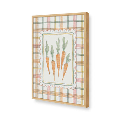 [Color:American Maple], Picture of art in a American Maple frame of the corner
