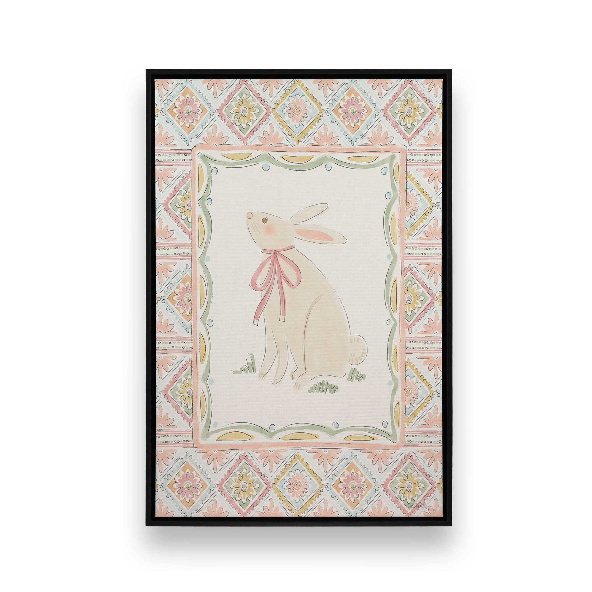 [Color:Satin Black], Picture of art in a Satin Black frame
