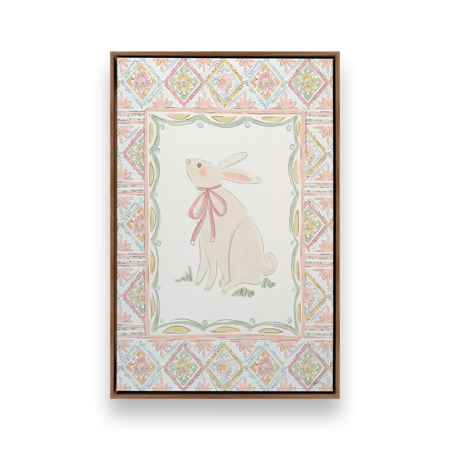 [Color:Walnut], Picture of art in a Walnut frame