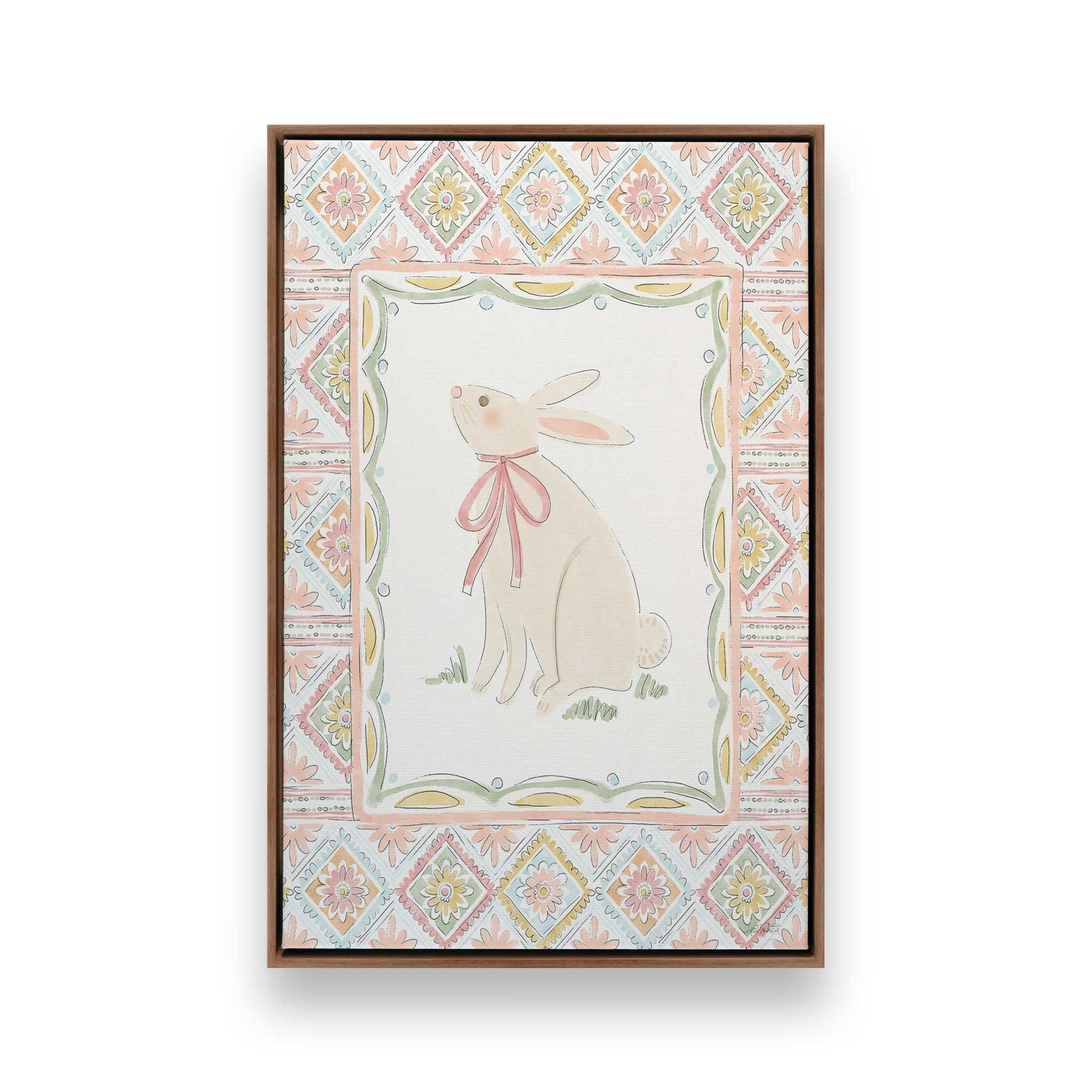 [Color:Walnut], Picture of art in a Walnut frame