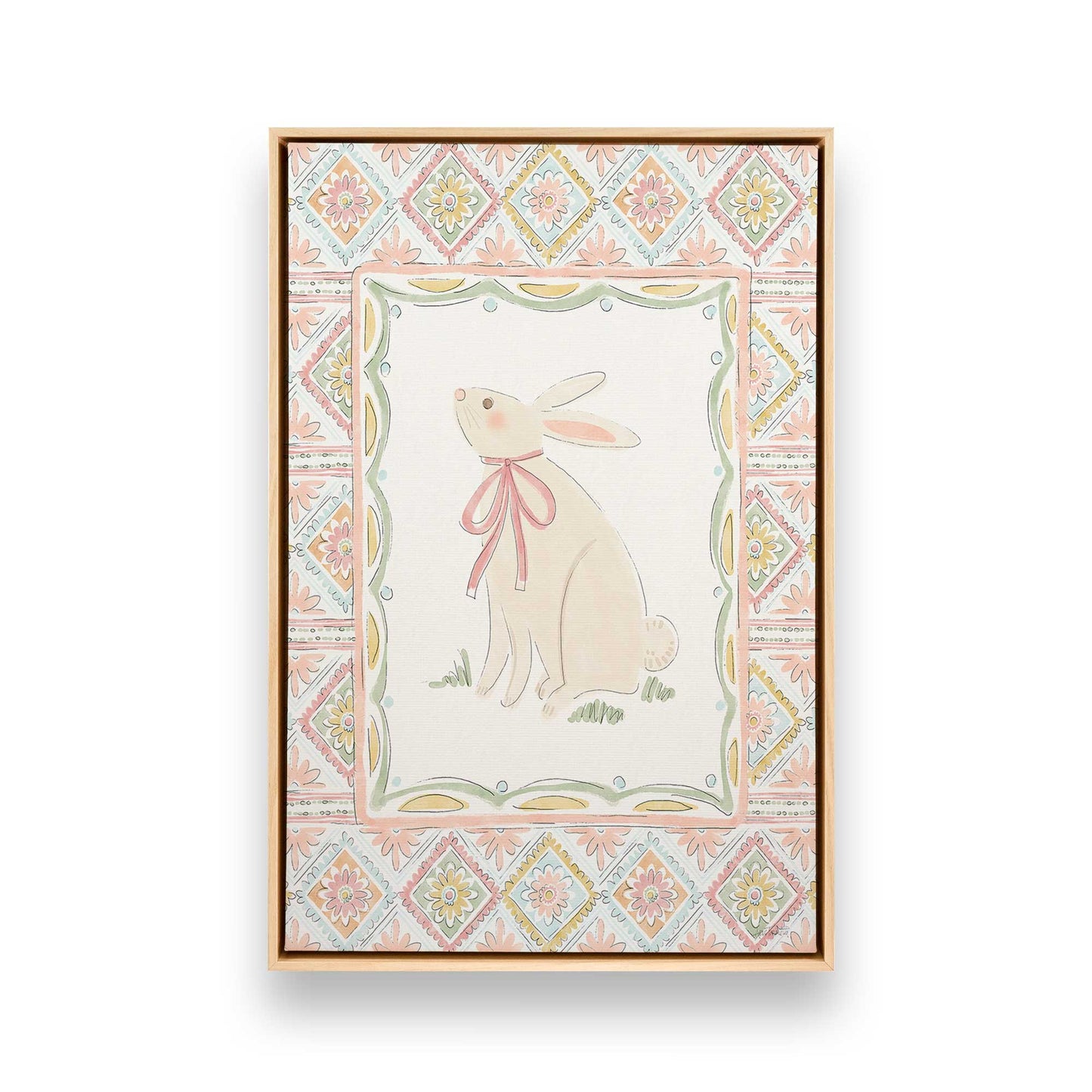 [Color:American Maple], Picture of art in a American Maple frame